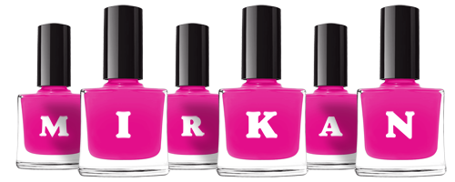Mirkan nails logo