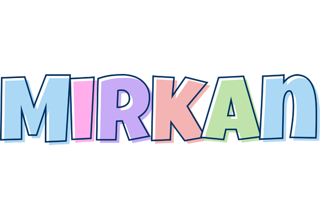 Mirkan pastel logo