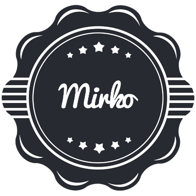 Mirko badge logo