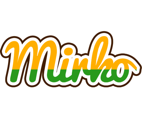Mirko banana logo