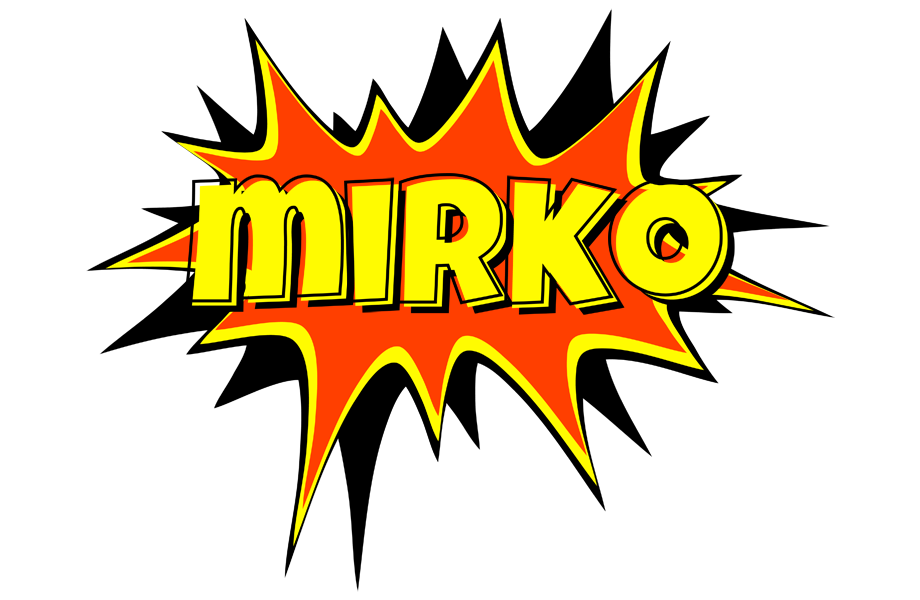 Mirko bazinga logo
