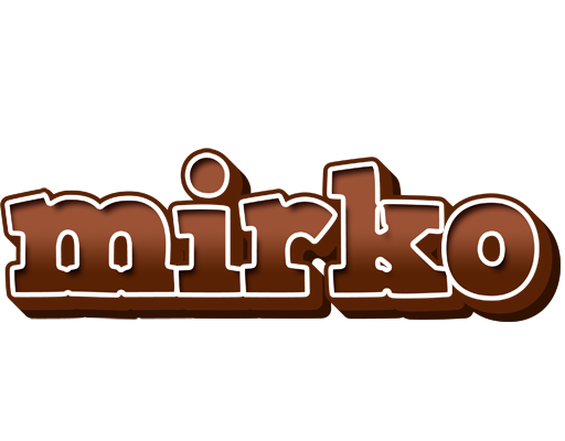 Mirko brownie logo