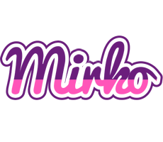 Mirko cheerful logo