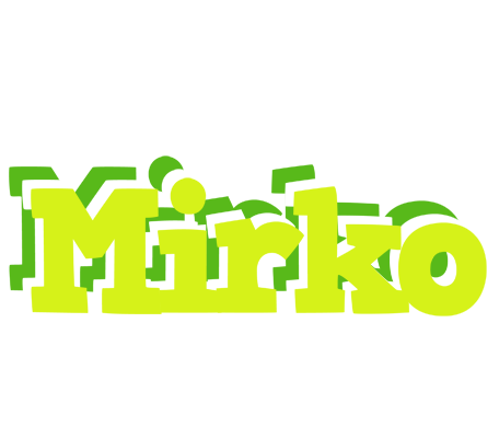 Mirko citrus logo