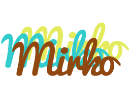 Mirko cupcake logo