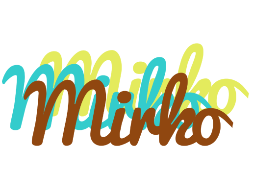 Mirko cupcake logo