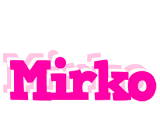 Mirko dancing logo