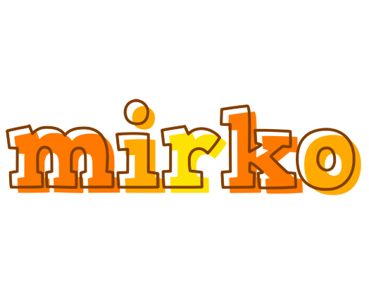 Mirko desert logo