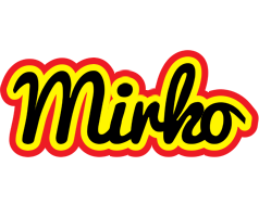 Mirko flaming logo