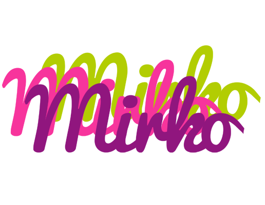 Mirko flowers logo