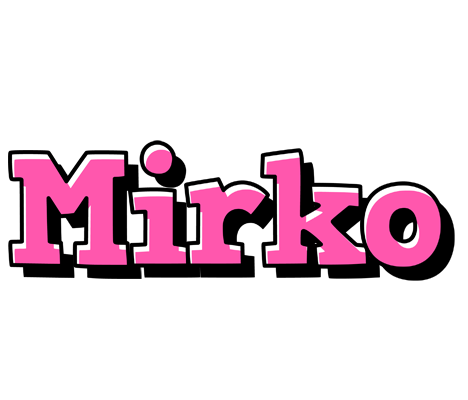 Mirko girlish logo