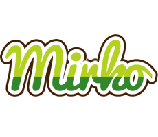 Mirko golfing logo