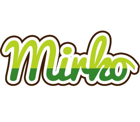 Mirko golfing logo