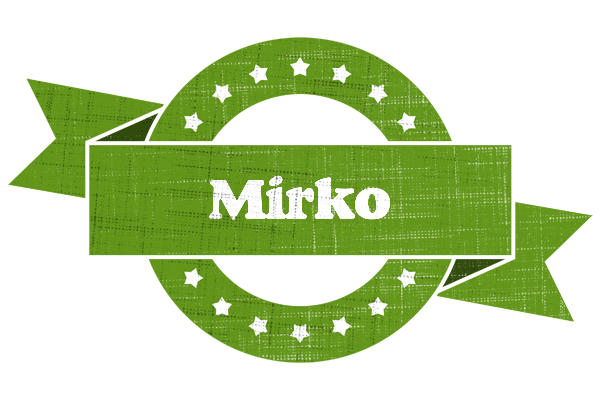 Mirko natural logo