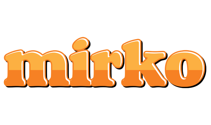 Mirko orange logo