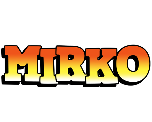 Mirko sunset logo