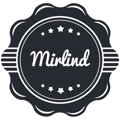 Mirlind badge logo