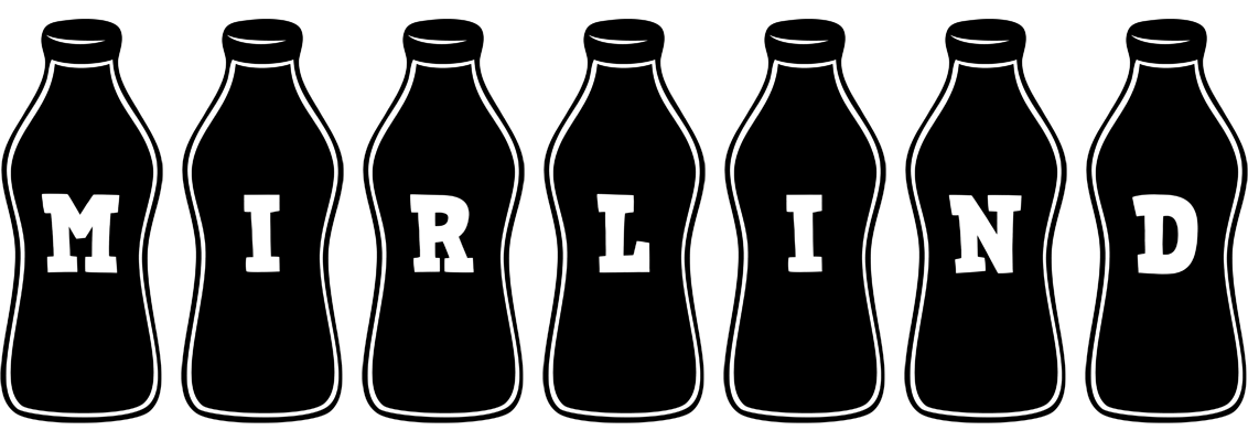 Mirlind bottle logo