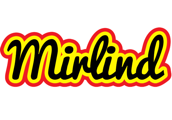 Mirlind flaming logo