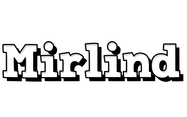 Mirlind snowing logo