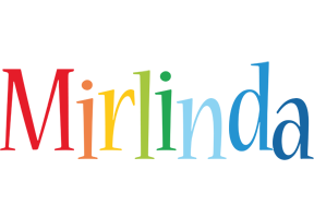 Mirlinda birthday logo