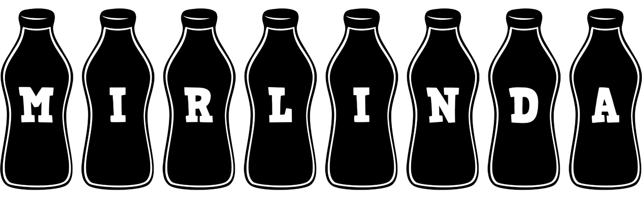 Mirlinda bottle logo