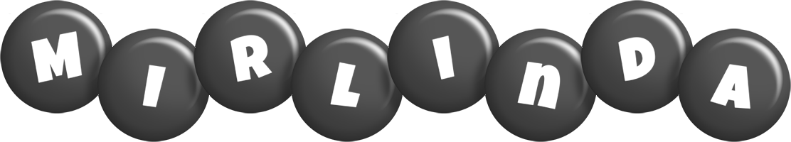 Mirlinda candy-black logo