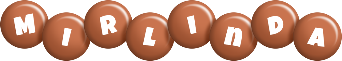 Mirlinda candy-brown logo