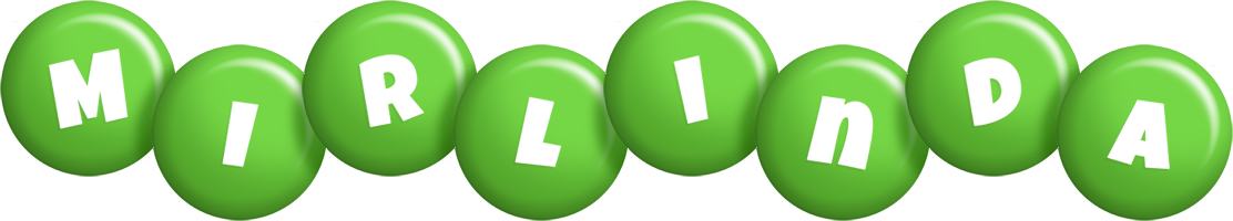 Mirlinda candy-green logo