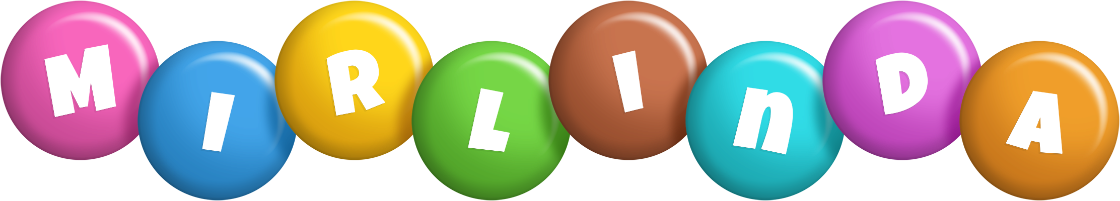 Mirlinda candy logo