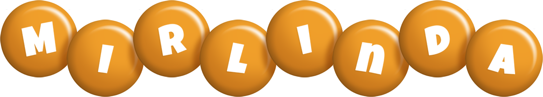 Mirlinda candy-orange logo
