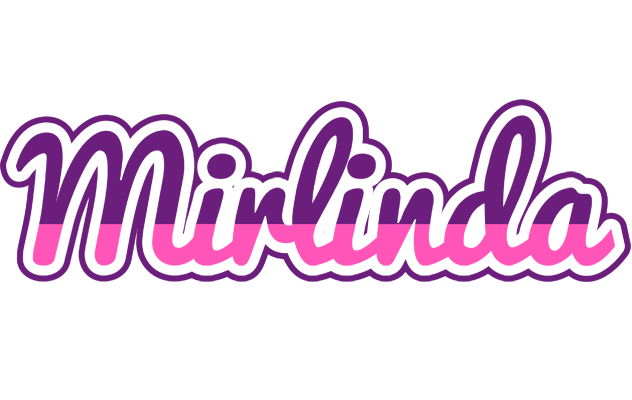 Mirlinda cheerful logo