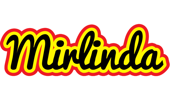 Mirlinda flaming logo
