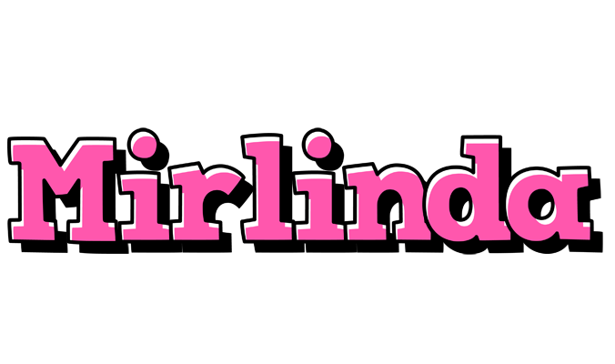 Mirlinda girlish logo