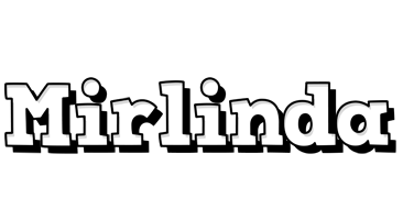 Mirlinda snowing logo