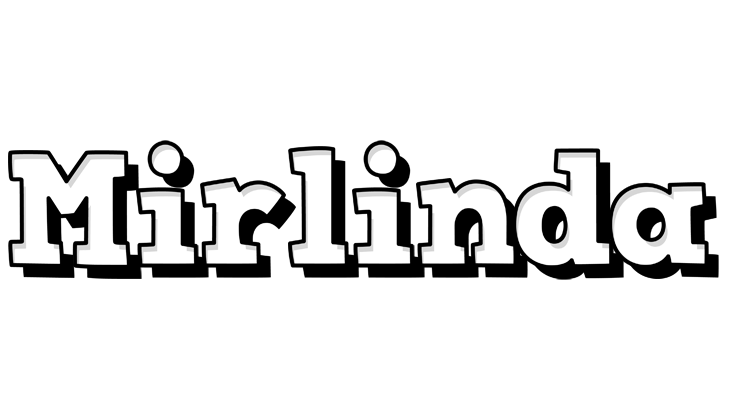 Mirlinda snowing logo