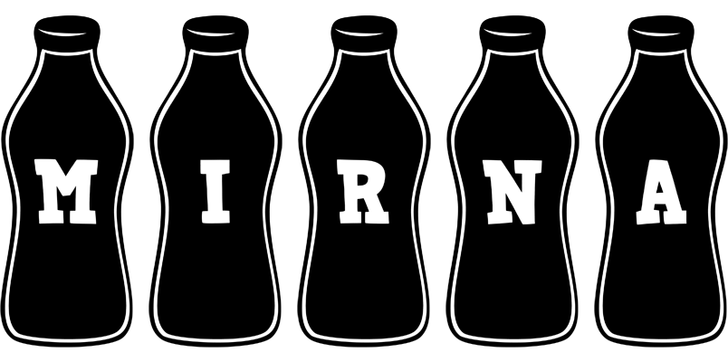Mirna bottle logo