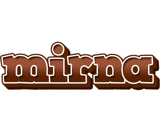 Mirna brownie logo