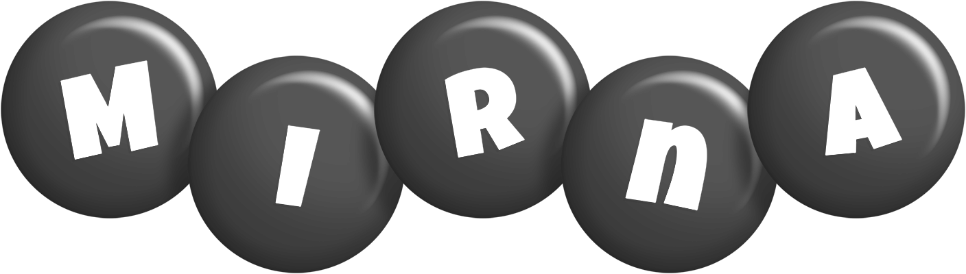 Mirna candy-black logo