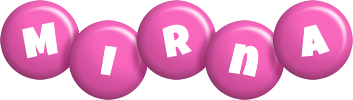 Mirna candy-pink logo