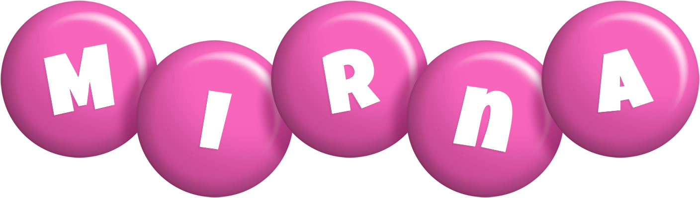 Mirna candy-pink logo