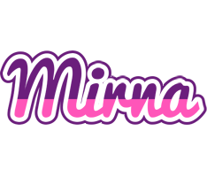 Mirna cheerful logo