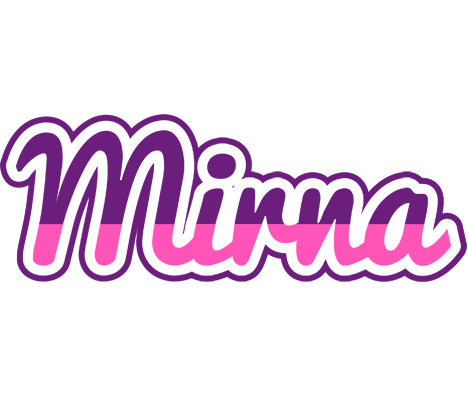 Mirna cheerful logo