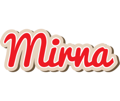 Mirna chocolate logo