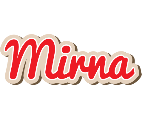 Mirna chocolate logo