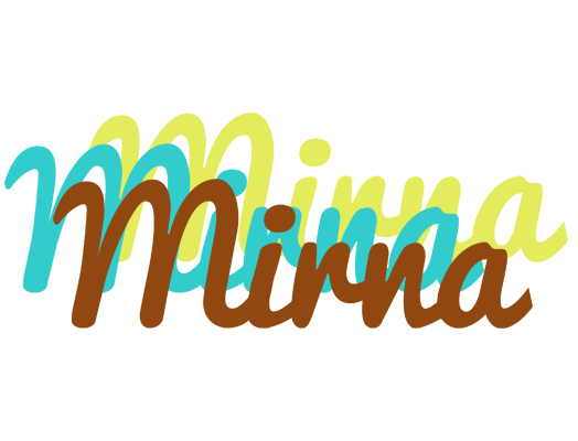 Mirna cupcake logo