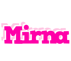 Mirna dancing logo