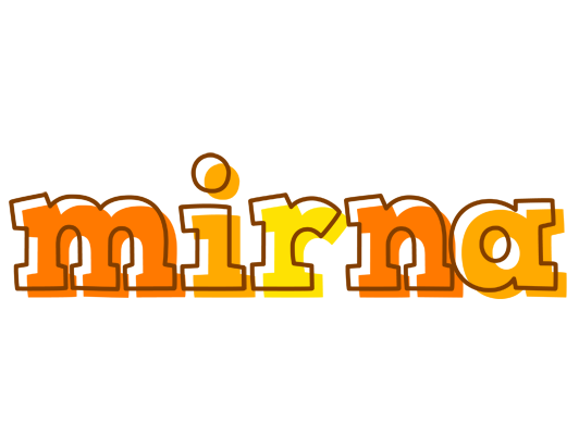 Mirna desert logo