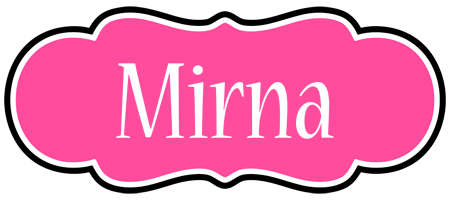 Mirna invitation logo