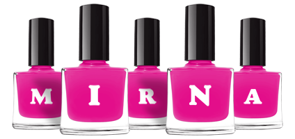 Mirna nails logo